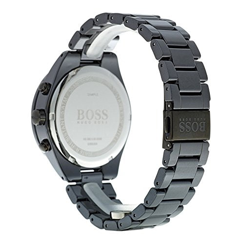 Buy Hugo Boss Mens Chronograph Quartz Talent Black Stainless Steel Black Dial 42mm Watch - 1513581 in Pakistan