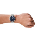 Buy Emporio Armani Quartz Stainless Steel Blue Dial 43mm Watch for Men - Ar1648 in Pakistan