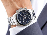Buy Hugo Boss Mens Chronograph Hero Sport Stainless Steel Blue Dial 45mm Watch - 1513755 in Pakistan