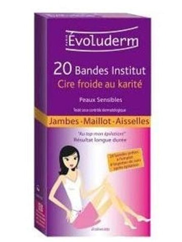 Buy Evoluderm Wax Strips for Legs - 20Pcs in Pakistan