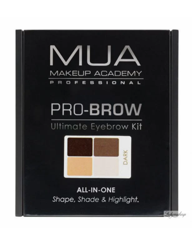 Buy MUA Brow Kit - Dark in Pakistan