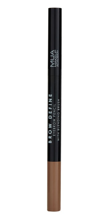 Buy MUA Brow Define Eyebrow Pencil With Blending Brush in Pakistan
