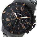 Buy Fossil Men's Chronograph Quartz Black Stainless Steel Black Dial 44mm Watch FS5374 in Pakistan