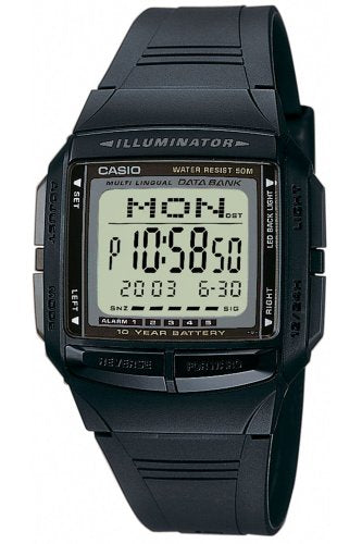 Buy Casio Multilingual Databank Mens Watch - DB-36-1A in Pakistan