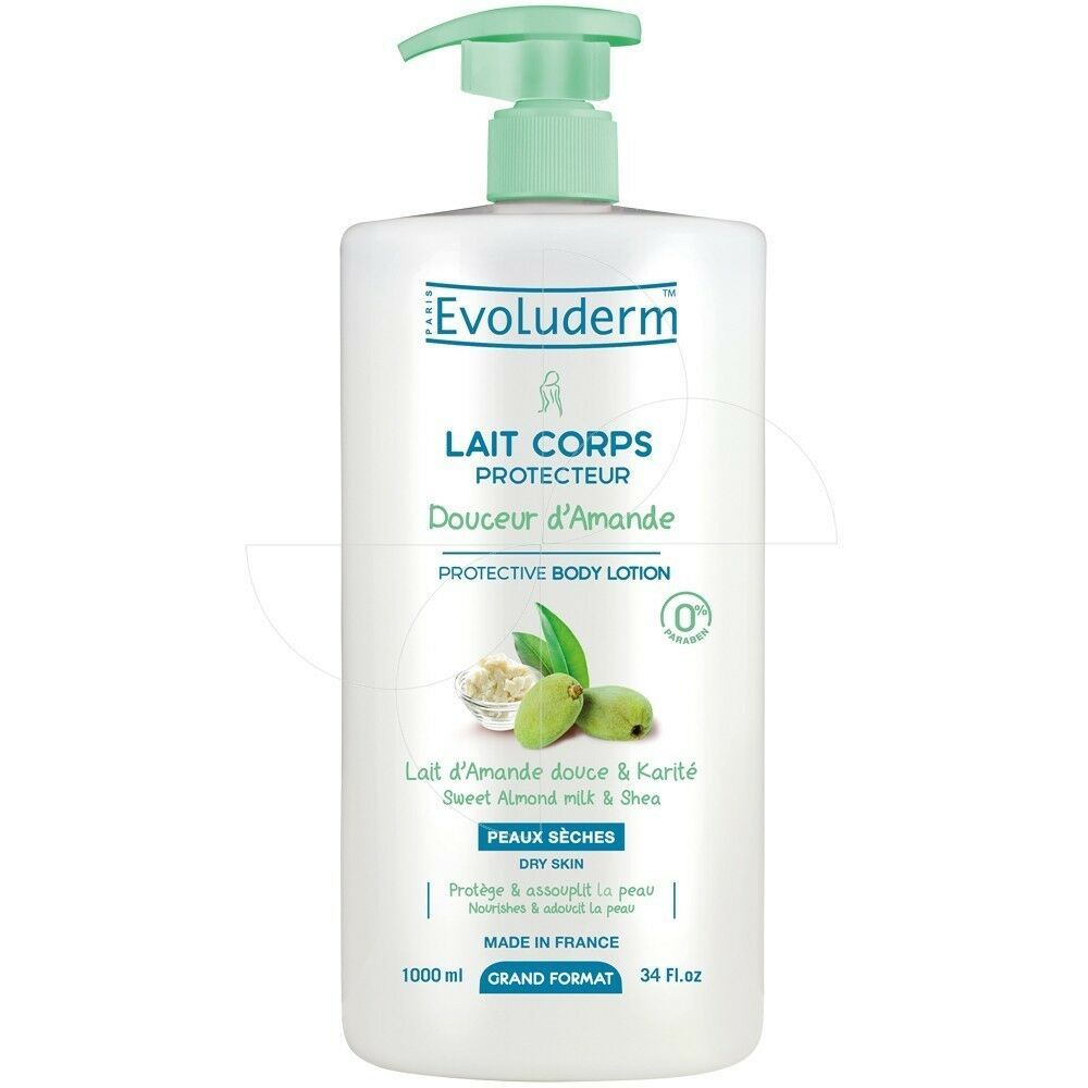 Buy Evoluderm Sweet Almond Milk Nourishing Lotion for Normal to Dry Skin - 1L in Pakistan