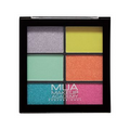 Buy MUA 6 Shade Eyeshadow Palette - Bright Lustre in Pakistan