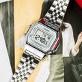 Buy Casio Silver Stainless Steel Ladies Digital Vintage Watch - LA-680WA-7D in Pakistan