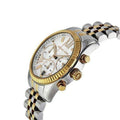 Buy Michael Kors Womens Chronograph Quartz Lexington Two-tone Stainless Steel Silver Dial 38mm Watch - Mk5955 in Pakistan