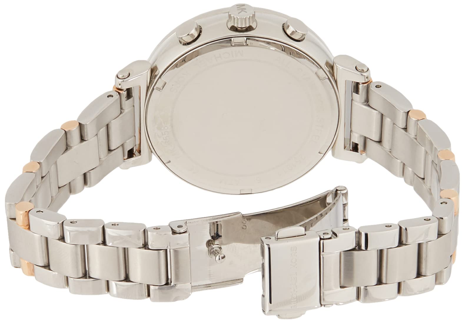 Buy Michael Kors Womens Chronograph Quartz Sofie Stainless Steel White Dial 39mm Watch - Mk6558 in Pakistan