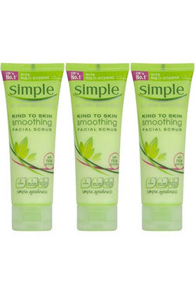 Buy Simple Smoothing Facial Scrub With Rice Granules - 75ml in Pakistan
