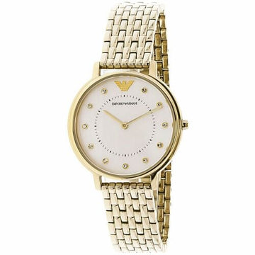 Buy Emporio Armani Women’s Analog Stainless Steel Mother of Pearl Dial 32mm Watch - AR11007 in Pakistan