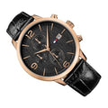 Buy Tommy Hilfiger Quartz Leather Strap Black Dial 42mm Watch for Men - 1710358 in Pakistan