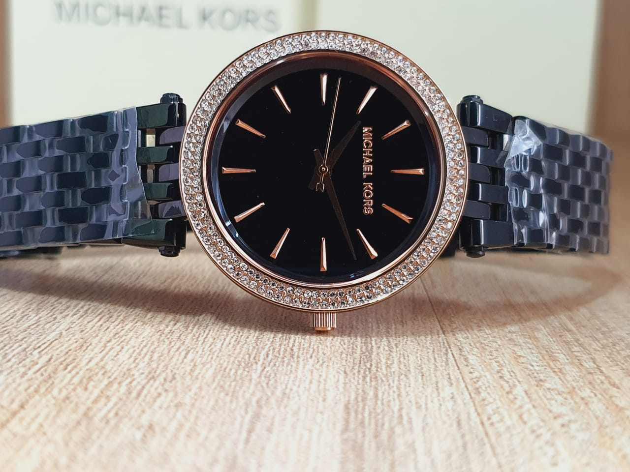 Buy Michael Kors Women’s Quartz Stainless Steel Black Dial 39mm Watch - MK3407 in Pakistan