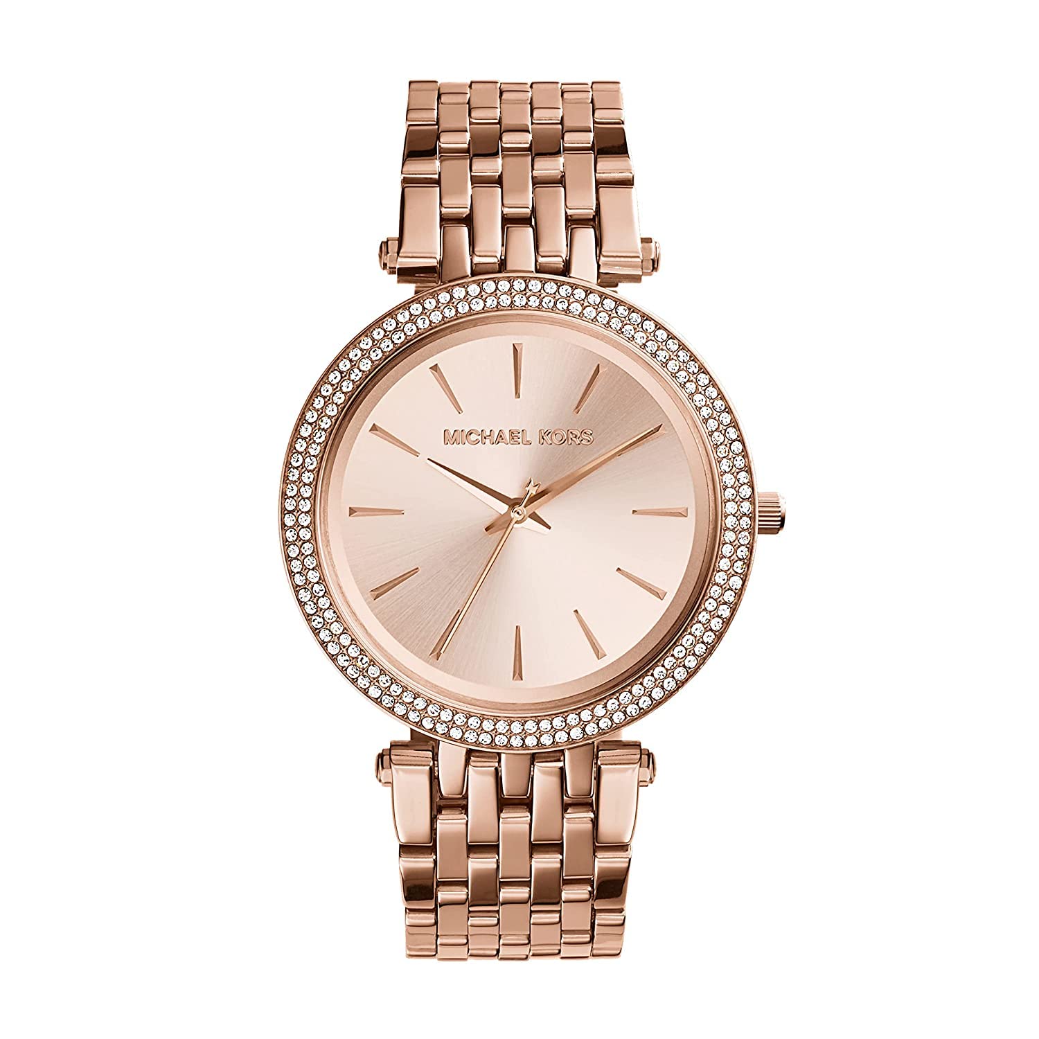 Buy Michael Kors Womens Chronograph Quartz Sofie Stainless Steel Rose Gold Dial 39mm Watch - Mk6560 in Pakistan