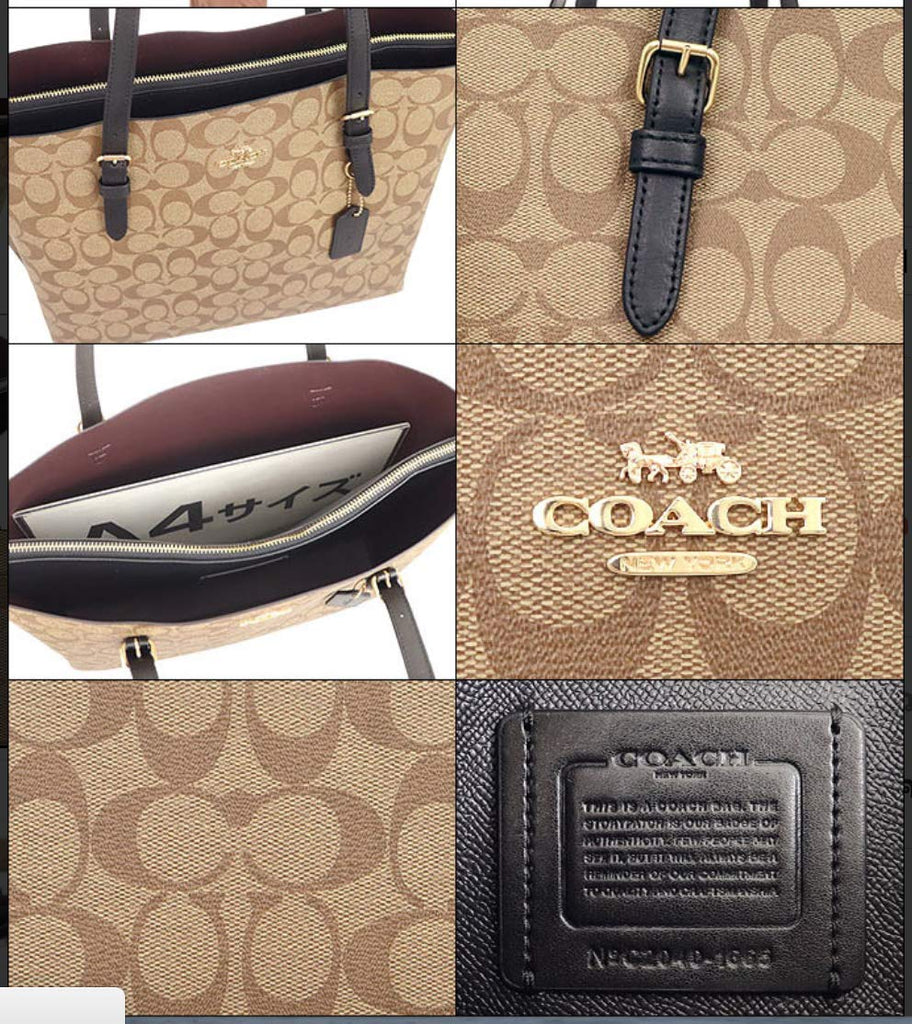 Buy Coach Mollie Tote In Signature Canvas In Chalk Small Bag in Pakistan