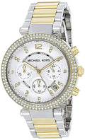 Buy Michael Kors Womens Quartz Parker White Dial Stainless Steel Two-tone Watch - Mk5626 in Pakistan