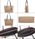 Buy Coach Mollie Tote In Signature Canvas In Chalk Small Bag in Pakistan