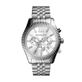 Buy Michael Kors Men’s Chronograph Quartz Stainless Steel Silver Dial 45mm Watch - MK8405 in Pakistan