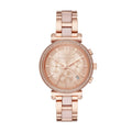 Buy Michael Kors Womens Chronograph Quartz Sofie Stainless Steel Rose Gold Dial 39mm Watch - Mk6560 in Pakistan