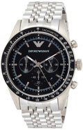 Buy Emporio Armani Mens Chronograph Quartz Stainless Steel Black Dial 46mm Watch - Ar5988 in Pakistan