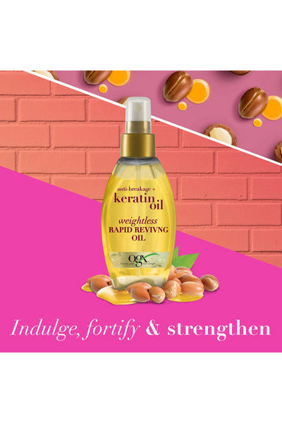 Buy OGX Oil Weightless Rapid Reviving Keratin Oil - 118ml in Pakistan