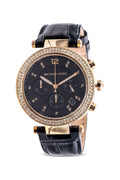 Buy Michael Kors Womens Quartz Parker Leather Strap Black Dial 39mm Watch - Mk6984 in Pakistan