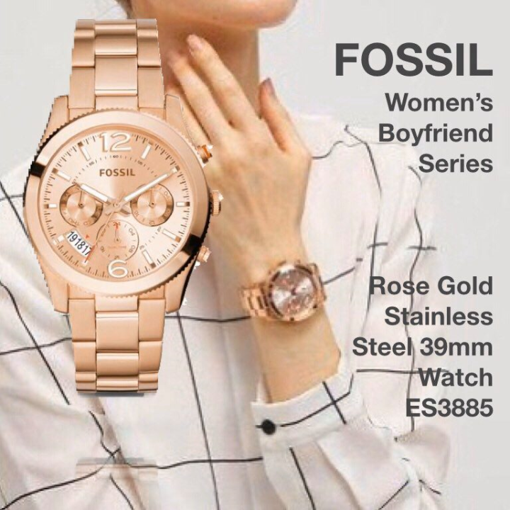 Buy Quartz Stainless Steel Rose Gold Dial 40Mm Watch For Women in Pakistan