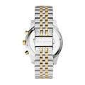 Buy Michael Kors Womens Chronograph Quartz Lexington Two-tone Stainless Steel Silver Dial 38mm Watch - Mk5955 in Pakistan