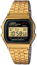 Buy Casio Ladies Mid-Size Gold Tone Digital Retro Watch - LA-680WGA-1D in Pakistan