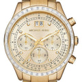 Buy Michal Kors Brinkley Gold-tone Dial Stainless Steel Chronograph Quartz Ladies Watch - Mk6187 in Pakistan