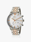 Buy Emporio Armani Men's Chronograph Quartz Stainless Steel White Dial 43mm Watch AR0399 in Pakistan