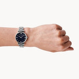 Buy Emporio Armani Analog Stainless Steel Dark Blue Dial 32mm Watch for Women - Ar11091 in Pakistan