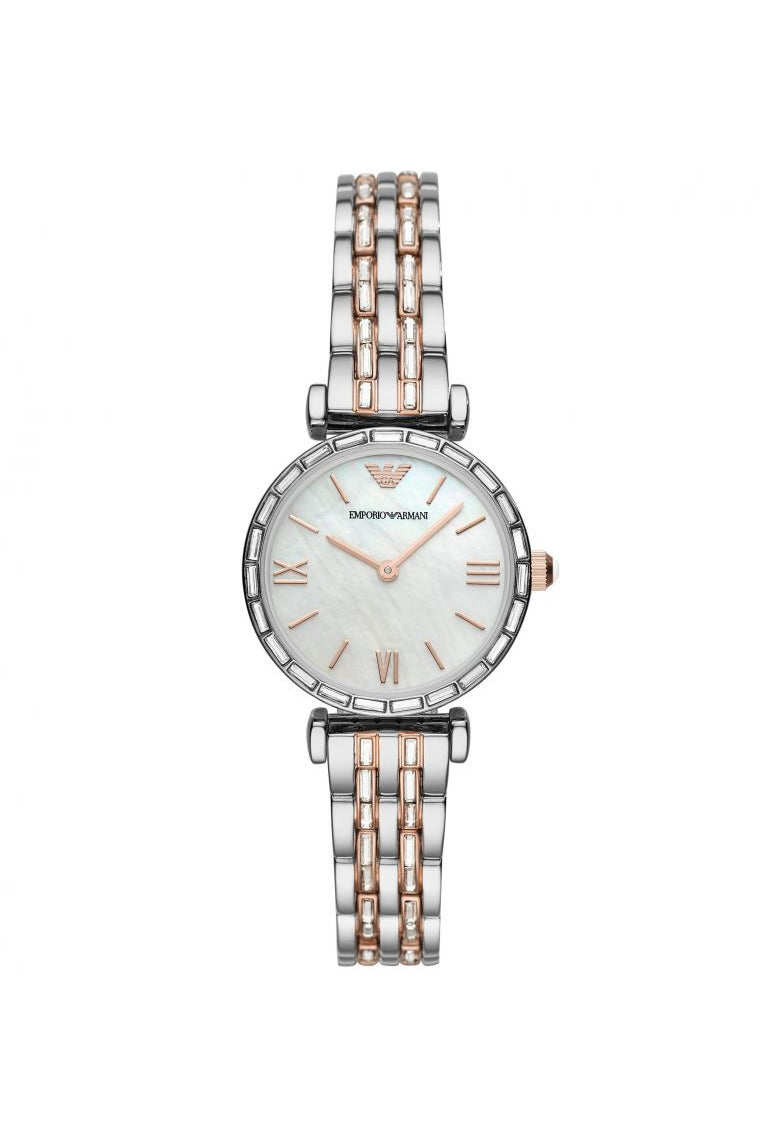 Buy Emporio Armani Women's Quartz Stainless Steel White Dial 28mm Watch AR11290 in Pakistan