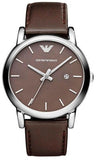 Buy Emporio Armani Quartz Leather Strap Brown Dial 41mm Watch for Men - Ar1729 in Pakistan