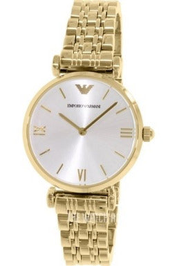 Buy Emporio Armani Women's Analog Stainless Steel Silver Dial 32mm Watch AR1877 in Pakistan