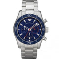 Buy Emporio Armani Men’s Chronograph Stainless Steel Blue Dial 45mm Watch - AR5933 in Pakistan