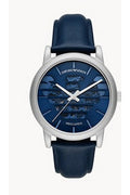 Buy Emporio Armani Men's Automatic Leather Strap Blue Dial 43mm Watch AR60030 in Pakistan