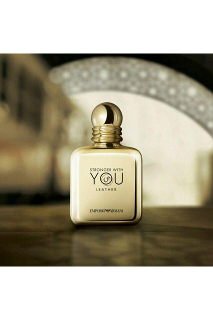 Buy Emporio Armani Stronger With You Leather EDP - 100ml in Pakistan