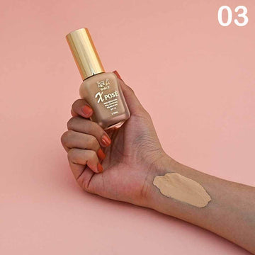 Buy SL Basics Xpose Full Coverage Foundation - 03 Blanched Almond in Pakistan