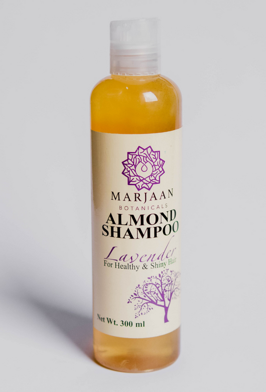 Buy Marjan Botanicals Almond Shampoo Lavender - 300ml in Pakistan