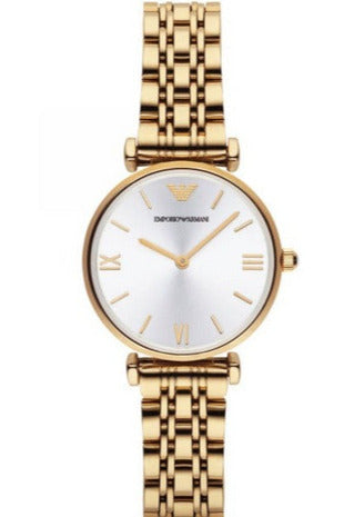 Buy Emporio Armani Women's Analog Stainless Steel Silver Dial 32mm Watch AR1877 in Pakistan