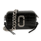 Buy Marc Jacobs The Snap Shot Bag Small - Croc Black in Pakistan