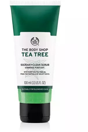 Buy The Body Shop Tea Tree Squeaky Clean Scrub - 100ml in Pakistan