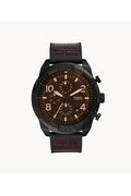 Buy Fossil Men's Chronograph Quartz Leather Strap Brown Dial 50mm Watch FS5713 in Pakistan