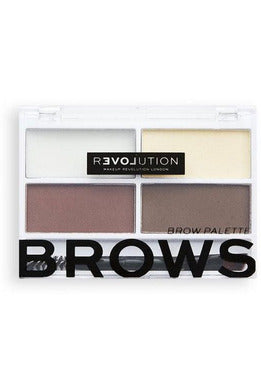 Buy Revolution Relove Colour Cult Brow Palette - Dark in Pakistan