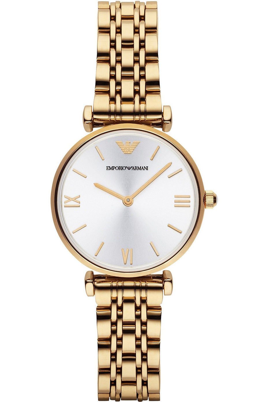 Buy Emporio Armani Women's Analog Stainless Steel Silver Dial 32mm Watch AR1877 in Pakistan