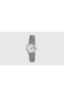 Buy Gucci Women's Swiss Made Quartz Stainless Steel Silver Dial 29mm Watch YA1265019 in Pakistan