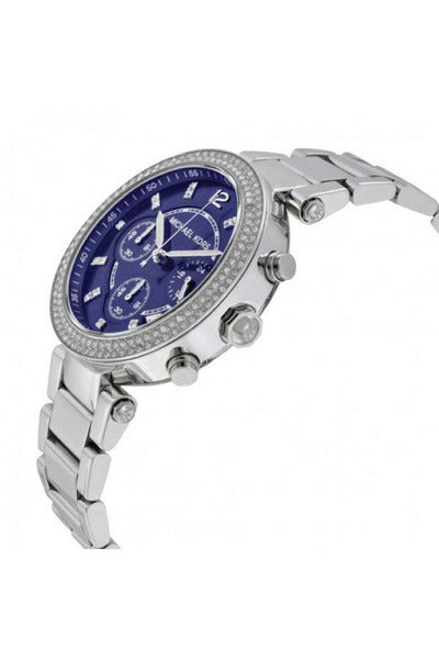 Buy Michael Kors Women’s Quartz Stainless Steel Blue Dial 39mm Watch - 6117 in Pakistan