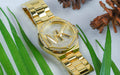 Buy Michael Kors Womens Quartz Stainless Steel Gold Dial 37mm Watch - Mk7229 in Pakistan