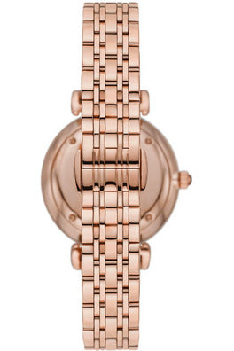 Buy Emporio Armani Gianni T-Bar Rose Gold Stainless Steel Multicolour Dial Quartz Watch for Ladies – AR11423 in Pakistan
